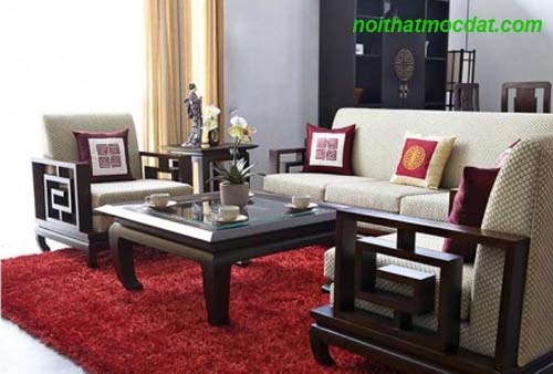 GHÊ SOFA GỖ ĐẸP  MS 45